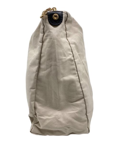 Roberta di camerino（ロベルタ ディ カメリーノ）Roberta di camerino (ロベルタ ディ カメリーノ) クリアトートバッグ ベージュの古着・服飾アイテム