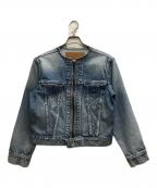 INSCRIREアンスクリア）の古着「Denim Riders Jacket」｜ネイビー