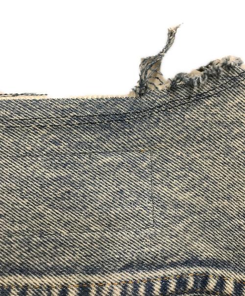 INSCRIRE（アンスクリア）INSCRIRE (アンスクリア) Denim Riders Jacket ネイビー サイズ:36の古着・服飾アイテム