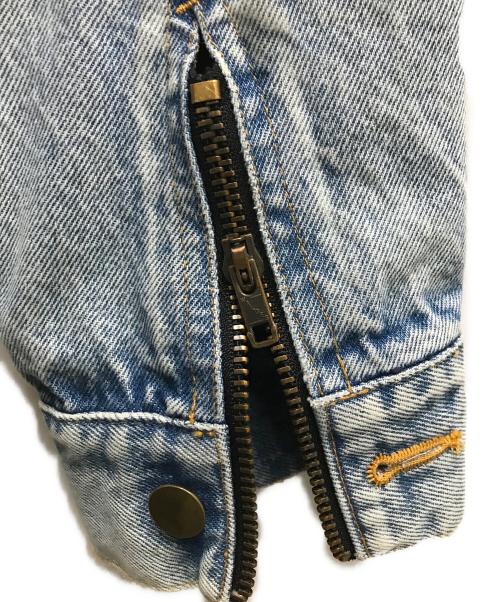 INSCRIRE（アンスクリア）INSCRIRE (アンスクリア) Denim Riders Jacket ネイビー サイズ:36の古着・服飾アイテム