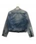 INSCRIRE (アンスクリア) Denim Riders Jacket ネイビー サイズ:36：14000円