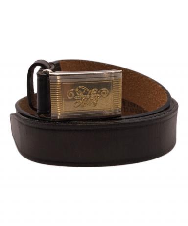 中古・古着通販】ATLAST & CO (アットラスト) INITIAL BELT ブラック