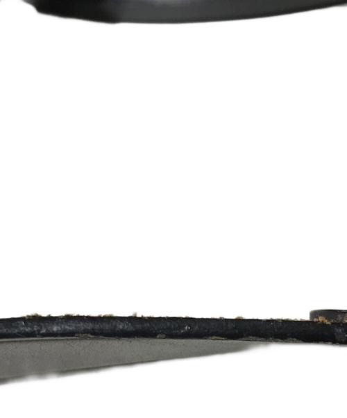 ATLAST & CO（アットラスト）ATLAST & CO (アットラスト) INITIAL BELT ブラックの古着・服飾アイテム
