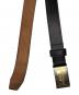 ATLAST & CO (アットラスト) INITIAL BELT ブラック：20000円