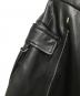 中古・古着 MAISON SPECIAL (メゾンスペシャル) Skirt Layered Leather Pants ブラック サイズ:36：10000円