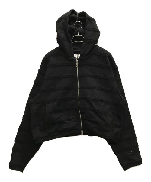 SOME FUCK SHIT（ソムファックシット）SOME FUCK SHIT (ソムファックシット) ジップパーカー ブラック サイズ:Ｍの古着・服飾アイテム