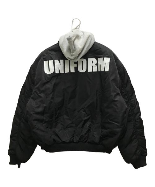 MOONLIGHT MANSION（ムーンライトマンション）MOONLIGHT MANSION (ムーンライトマンション) UNIFORM BOMBER ブラック サイズ:Sの古着・服飾アイテム