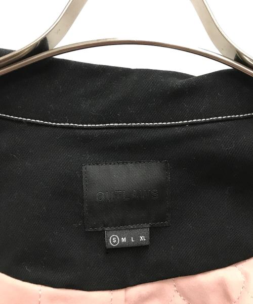 OUTLAWS（アウトロー）OUTLAWS (アウトロー) Eros Jacket ブラック サイズ:Sの古着・服飾アイテム