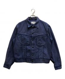 Maison Margiela（メゾンマルジェラ）の古着「23SS モールスキンジャケット」｜インディゴ