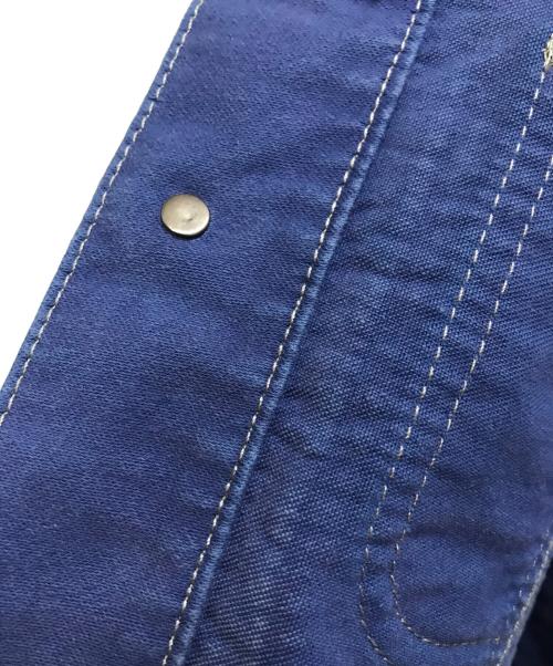 Maison Margiela（メゾンマルジェラ）Maison Margiela (メゾンマルジェラ) 23SS モールスキンジャケット インディゴ サイズ:48の古着・服飾アイテム