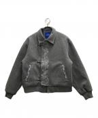 YADCREWヤドクルー）の古着「ファイヤーマンジャケット」｜グレー