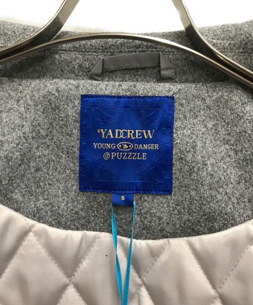 YADCREW（ヤドクルー）YADCREW (ヤドクルー) ファイヤーマンジャケット グレー サイズ:Sの古着・服飾アイテム