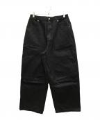 Noremidノーリミッド）の古着「デニムパンツ」｜ブラック