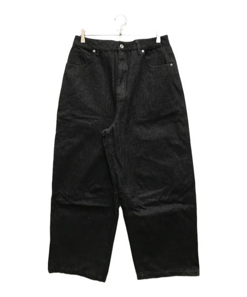 Noremid（ノーリミッド）NOREMID (ノーリミッド) デニムパンツ ブラック サイズ:Ｌの古着・服飾アイテム