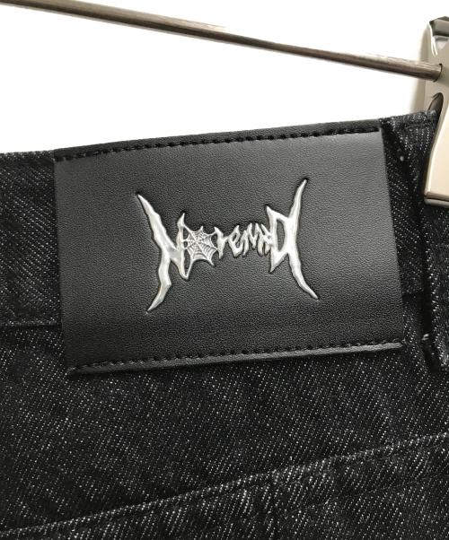 Noremid（ノーリミッド）NOREMID (ノーリミッド) デニムパンツ ブラック サイズ:Ｌの古着・服飾アイテム
