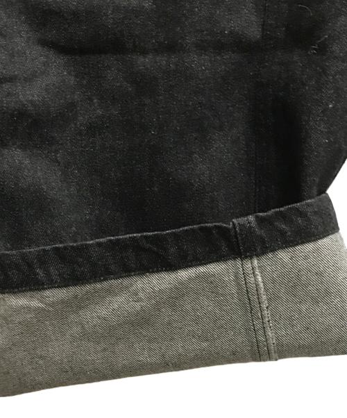 Noremid（ノーリミッド）NOREMID (ノーリミッド) デニムパンツ ブラック サイズ:Ｌの古着・服飾アイテム