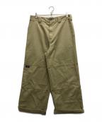 ANTIMID×Dickiesアンチミッド×ディッキーズ）の古着「DOUBLE KNEE PANTS」｜ベージュ