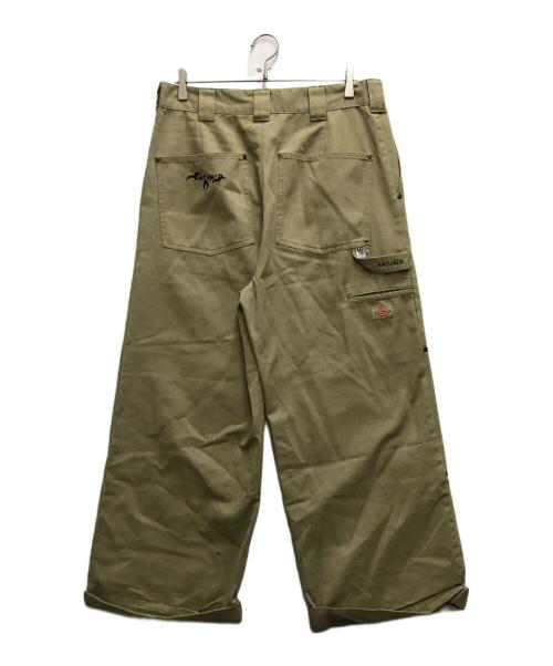 ANTIMID（アンチミッド）ANTIMID (アンチミッド) Dickies (ディッキーズ) DOUBLE KNEE PANTS ベージュ サイズ:Lの古着・服飾アイテム