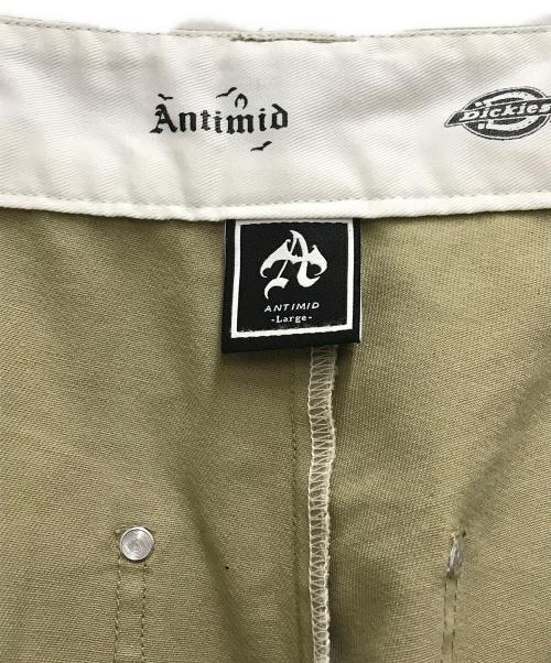 ANTIMID（アンチミッド）ANTIMID (アンチミッド) Dickies (ディッキーズ) DOUBLE KNEE PANTS ベージュ サイズ:Lの古着・服飾アイテム