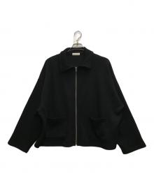 ESTUDIO NIKSEN（エストゥディオ・ニクセン）の古着「ジップアップカーディガン」｜ブラック