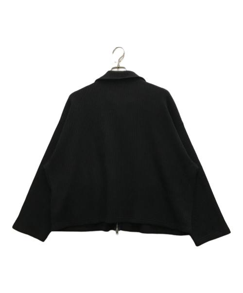 ESTUDIO NIKSEN（エストゥディオ・ニクセン）ESTUDIO NIKSEN (エストゥディオ・ニクセン) ジップアップカーディガン ブラック サイズ:FREEの古着・服飾アイテム