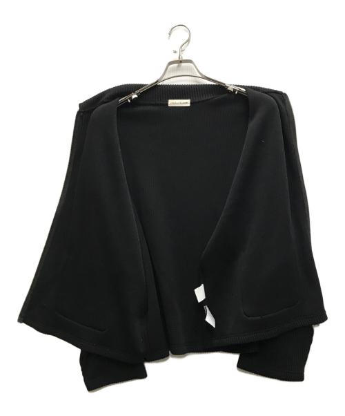 ESTUDIO NIKSEN（エストゥディオ・ニクセン）ESTUDIO NIKSEN (エストゥディオ・ニクセン) ジップアップカーディガン ブラック サイズ:FREEの古着・服飾アイテム