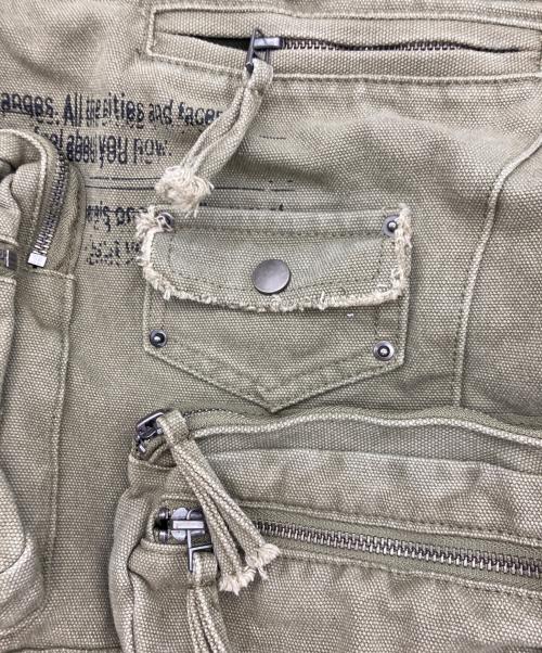 Jaded London（ジェイデッドロンドン）JADED LONDON (ジェイデッドロンドン) ショルダーバッグ オリーブの古着・服飾アイテム