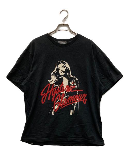 Hysteric Glamour（ヒステリックグラマー）Hysteric Glamour (ヒステリックグラマー) LEATHER WOMAN Tシャツ ブラック サイズ:Lの古着・服飾アイテム