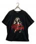 Hysteric Glamour（ヒステリックグラマー）の古着「LEATHER WOMAN Tシャツ」｜ブラック
