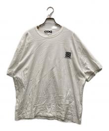 CDG（シーディージー）の古着「ロゴTシャツ」｜ホワイト
