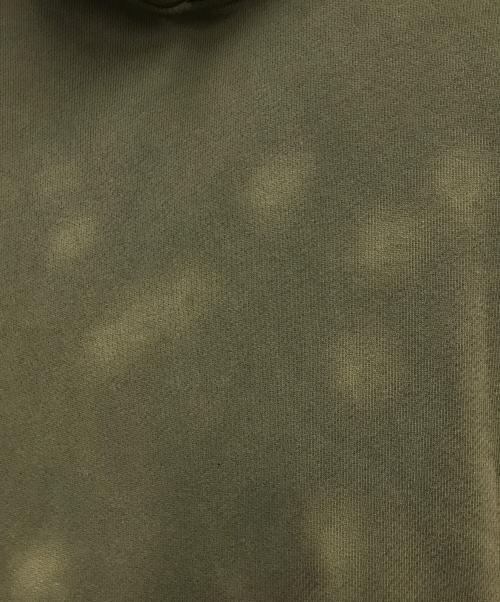 STONE ISLAND（ストーンアイランド）STONE ISLAND (ストーンアイランド) ガーメントダイフーディー カーキ サイズ:Lの古着・服飾アイテム