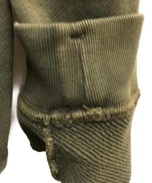 STONE ISLAND（ストーンアイランド）STONE ISLAND (ストーンアイランド) ガーメントダイフーディー カーキ サイズ:Lの古着・服飾アイテム