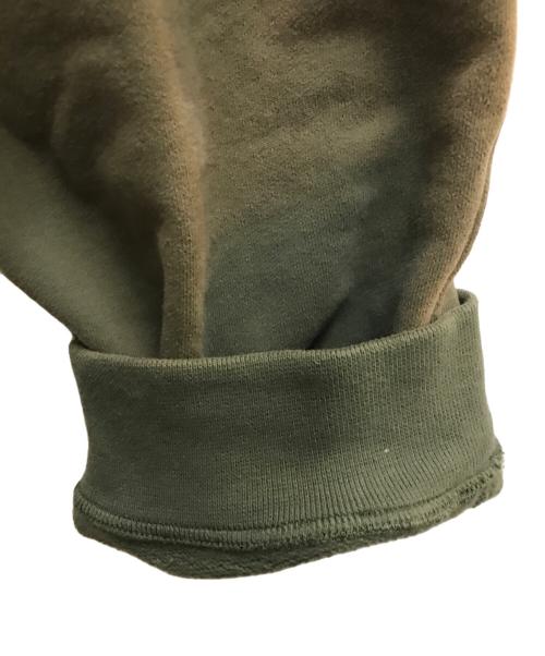 STONE ISLAND（ストーンアイランド）STONE ISLAND (ストーンアイランド) BRUSHED ORGANIC COTTON FLEECE カーキ サイズ:Mの古着・服飾アイテム