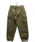 Spanish Armyスパニッシュアーミー）の古着「60's パラシュートパンツ」｜カーキ