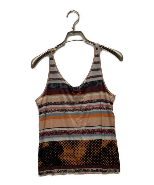 Jean Paul GAULTIER（ジャンポールゴルチェ）Jean Paul GAULTIER (ジャンポールゴルチェ) タンクトップ パープル サイズ:Mの古着・服飾アイテム