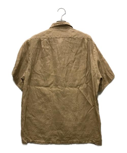 POLO RALPH LAUREN（ポロ・ラルフローレン）POLO RALPH LAUREN (ポロ・ラルフローレン) リネンシャツ ベージュ サイズ:Mの古着・服飾アイテム
