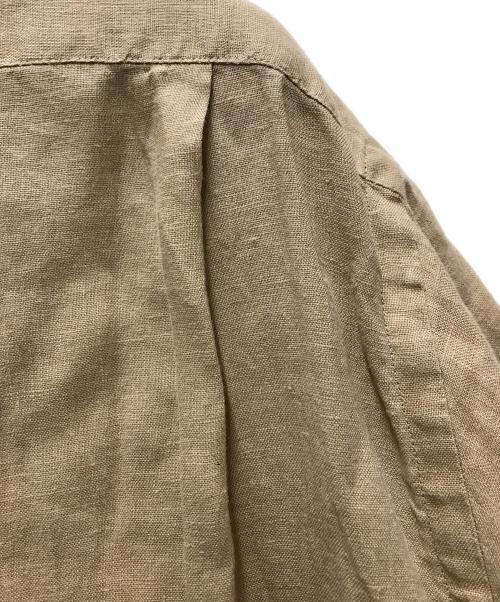 POLO RALPH LAUREN（ポロ・ラルフローレン）POLO RALPH LAUREN (ポロ・ラルフローレン) リネンシャツ ベージュ サイズ:Mの古着・服飾アイテム