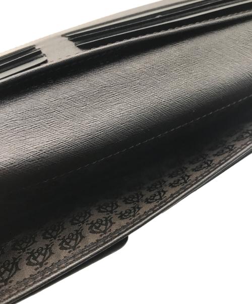 dunhill（ダンヒル）dunhill (ダンヒル) 長財布 ブラックの古着・服飾アイテム