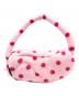 ans dotsloevner (アンス ドッツローヴナー) HEART IN HIS EAR PINK DOT BAG ピンク：12000円
