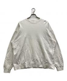 URU（ウル）の古着「CREW NECK OVER SWEAT」｜ホワイト