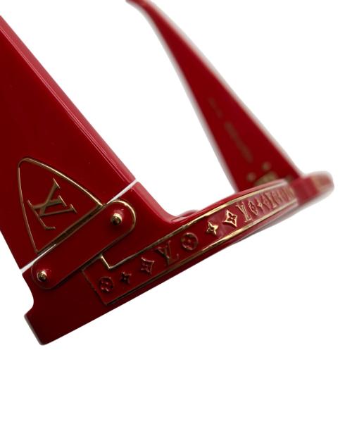 LOUIS VUITTON（ルイ ヴィトン）LOUIS VUITTON (ルイ ヴィトン) NIGO (二ゴー) Zillionaires Sunglasses レッド サイズ:52□27-145の古着・服飾アイテム