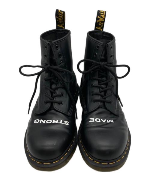 Dr.Martens（ドクターマーチン）Dr.Martens (ドクターマーチン) MADE STRONG 8ホールブーツ ブラック サイズ:UK9の古着・服飾アイテム