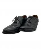 ENZO BONAFEエンツォボナフェ）の古着「キャップトゥシューズ」｜ブラック