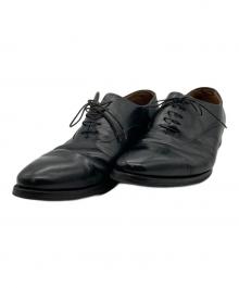 ENZO BONAFE（エンツォボナフェ）の古着「キャップトゥシューズ」｜ブラック