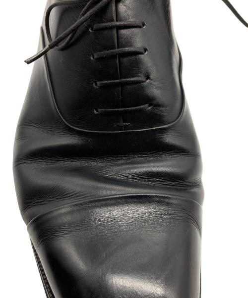 ENZO BONAFE（エンツォボナフェ）ENZO BONAFE (エンツォボナフェ) キャップトゥシューズ ブラック サイズ:不明（6.5相当）の古着・服飾アイテム