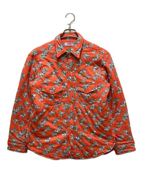 ERL（イーアールエル）ERL (イーアールエル) Padded Cotton Overshirt オレンジ サイズ:Mの古着・服飾アイテム