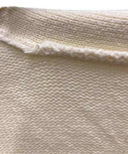 MAISON SPECIAL（メゾンスペシャル）MAISON SPECIAL (メゾンスペシャル) Life Word Embroidery Knit Cardigan ベージュ サイズ:FREEの古着・服飾アイテム