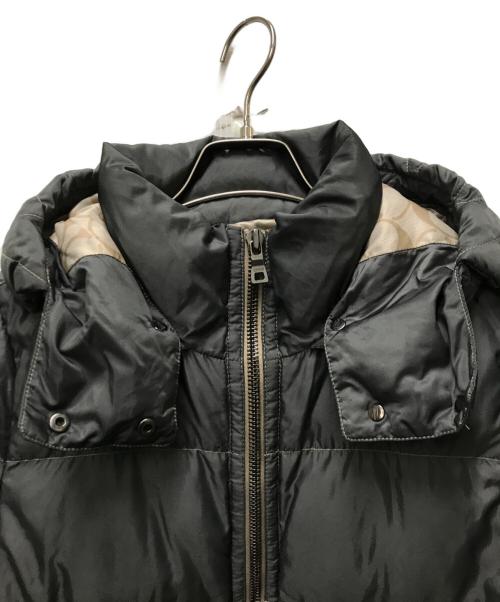 COACH（コーチ）COACH (コーチ) フーデットダウンコート グレー サイズ:XSの古着・服飾アイテム