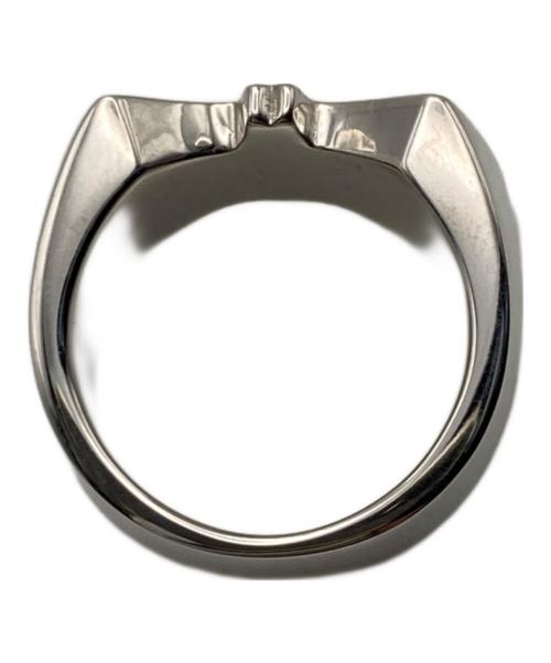 JAM HOME MADE（ジャムホームメイド）JAM HOME MADE (ジャムホームメイド) HAZE (ヘイズ) BAT HAZE RING シルバー サイズ:11号の古着・服飾アイテム