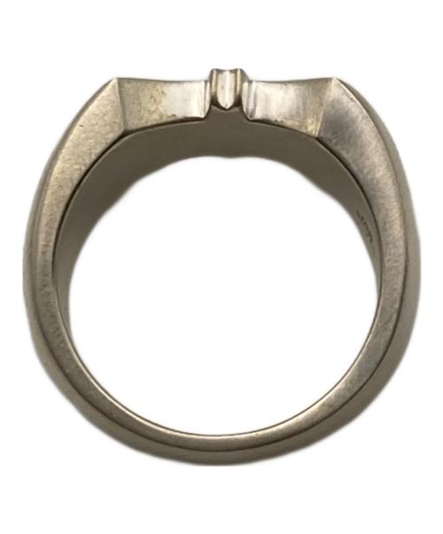 JAM HOME MADE（ジャムホームメイド）JAM HOME MADE (ジャムホームメイド) HAZE (ヘイズ) BAT HAZE RING シルバー サイズ:19号の古着・服飾アイテム